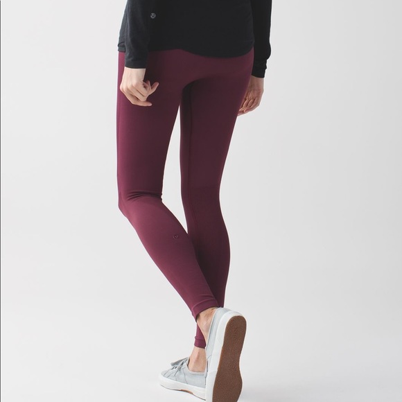 🍋 Lululemon Zone In Tight
Wine Berry sz 4 - Picture 3 of 7